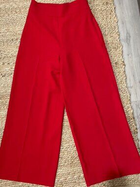 Zara Women's Red Trousers XS